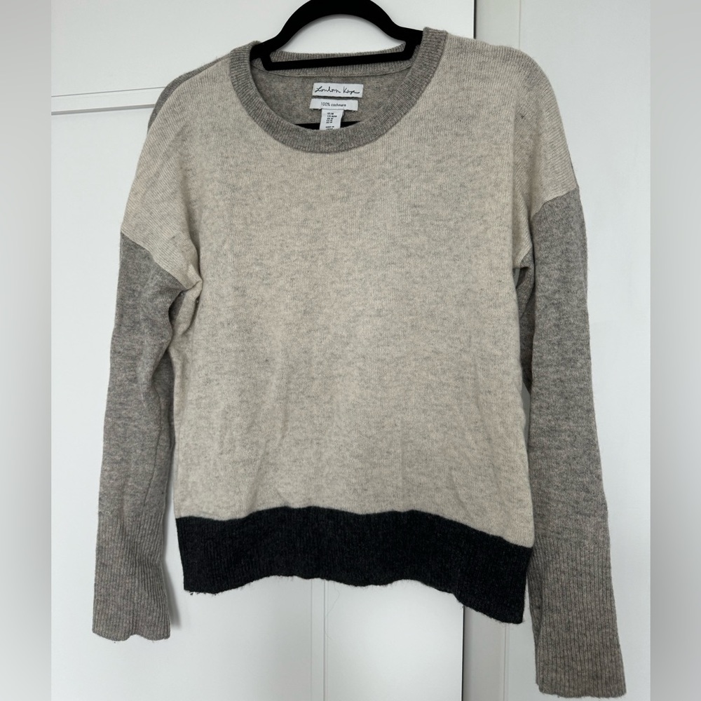 London Kaye - cashmere block sweater